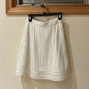 J.CREW white skirt size 0